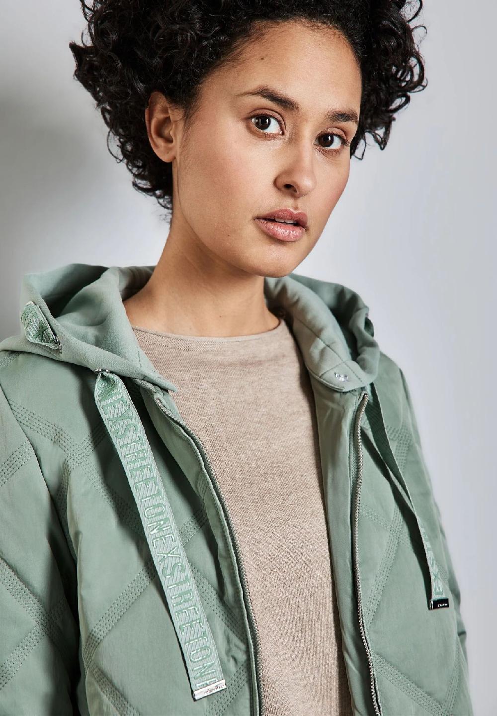 Street One Steppjacke "DiamondQu" Zweiwegereißverschluss für Damen Exklusive Angebote