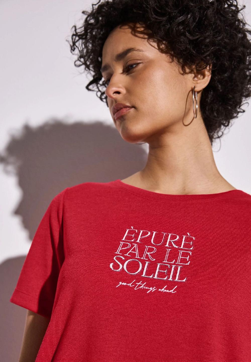 Street One T-Shirt Rundhals für Damen Bis zu 50% Rabatt
