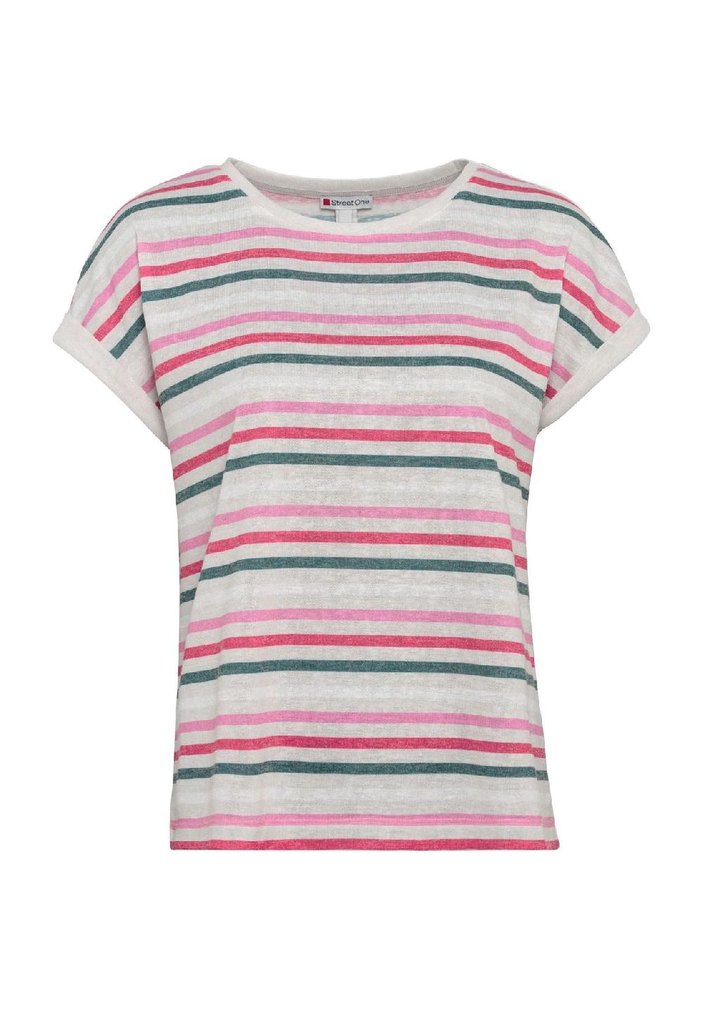 Street One T-Shirt dropped Shoulders für Damen Bis zu 60% Rabatt