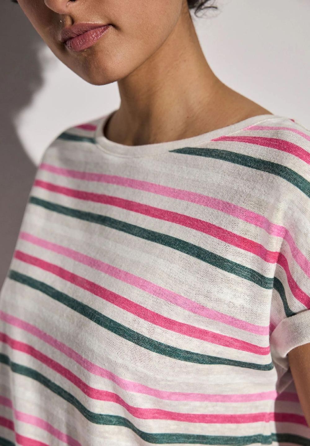 Street One T-Shirt dropped Shoulders für Damen Bis zu 60% Rabatt