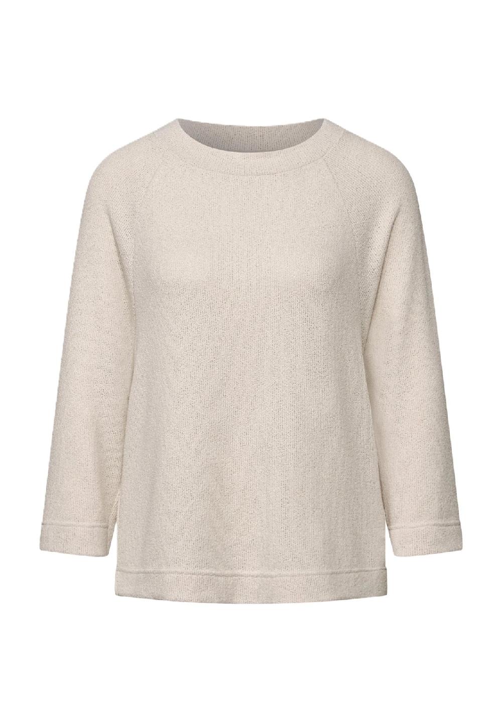 Street One Shirt 3/4-Arm U-Boot-Ausschnitt für Damen Nur für heute
