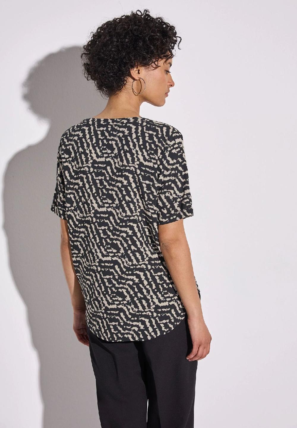 Street One Shirtbluse Split-Neck für Damen Fabrikladen