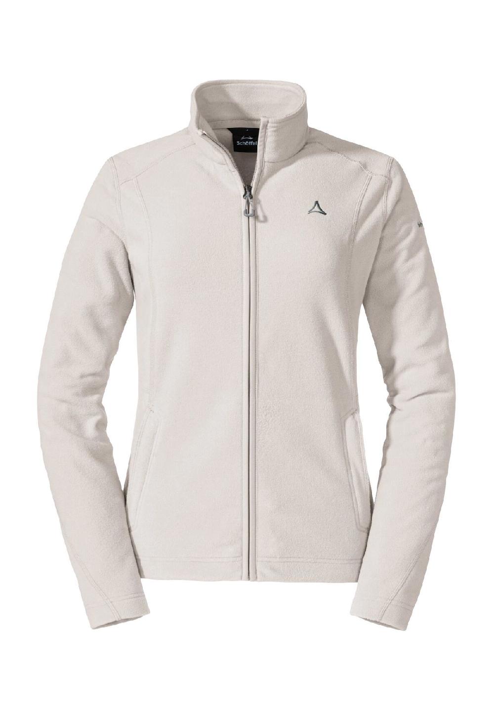 Schöffel Fleecejacke "Leona" Stehkragen Reißverschlusstaschen für Damen
