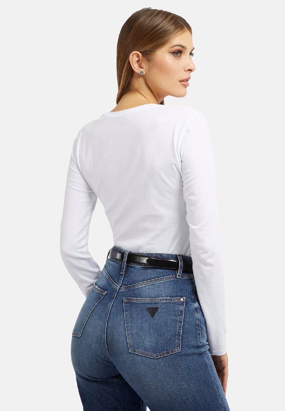 GUESS Longsleeve ADRIANA Langarmshirt Begrenzt auf 3 Tage