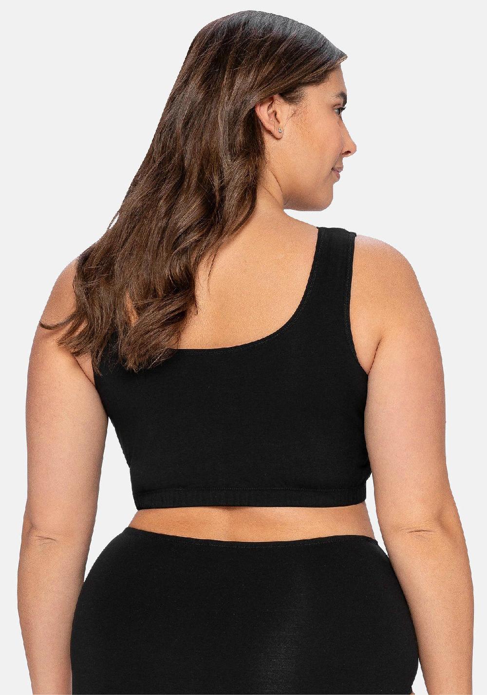 sheego BH ohne Bügel in Bustier-Form mit Spitzenborte Black Friday Preise