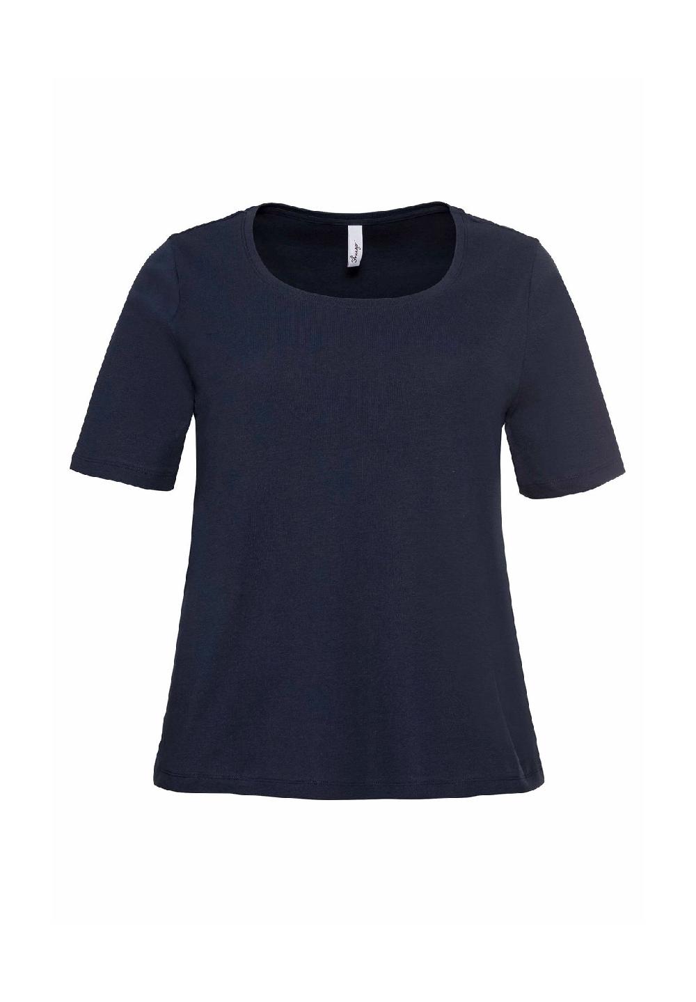 sheego T-Shirt aus reiner Baumwolle Outlet