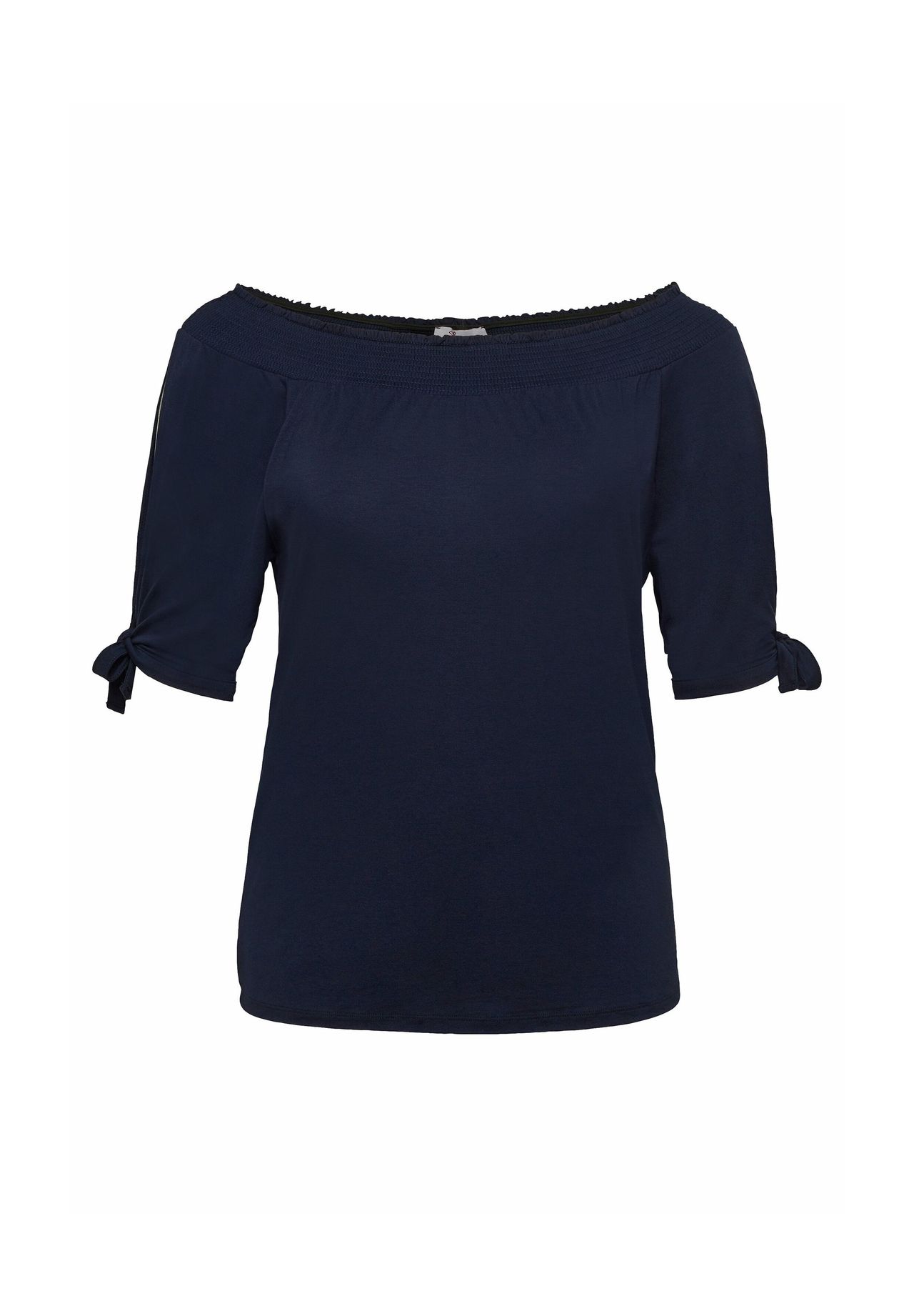 sheego Carmenshirt mit Smokeinsatz Angebote