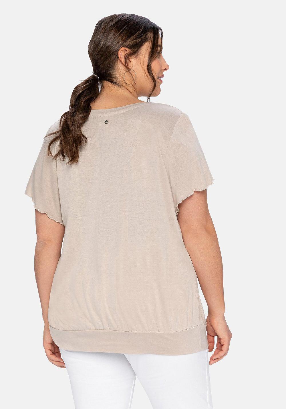 sheego T-Shirt mit Flügelärmeln Hotsell