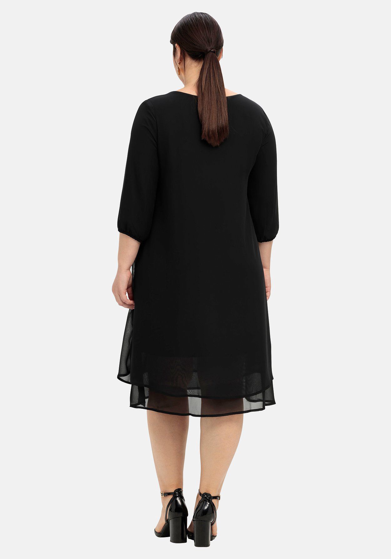 sheego Kleid in Lagen-Optik Blitzverkäufe