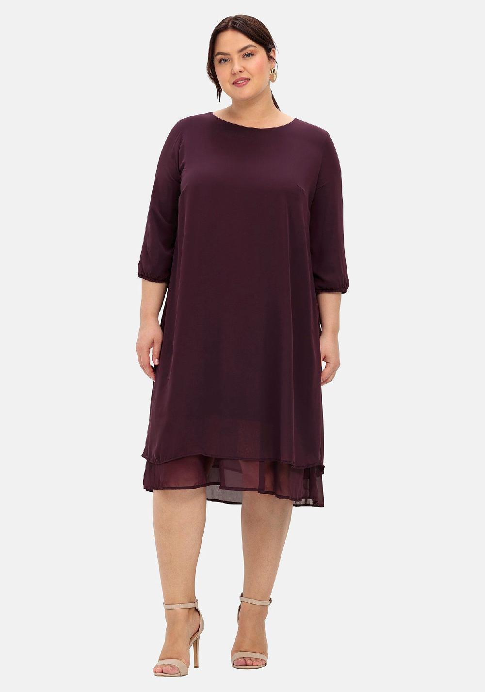 sheego Kleid in Lagen-Optik Kostenloser Versand
