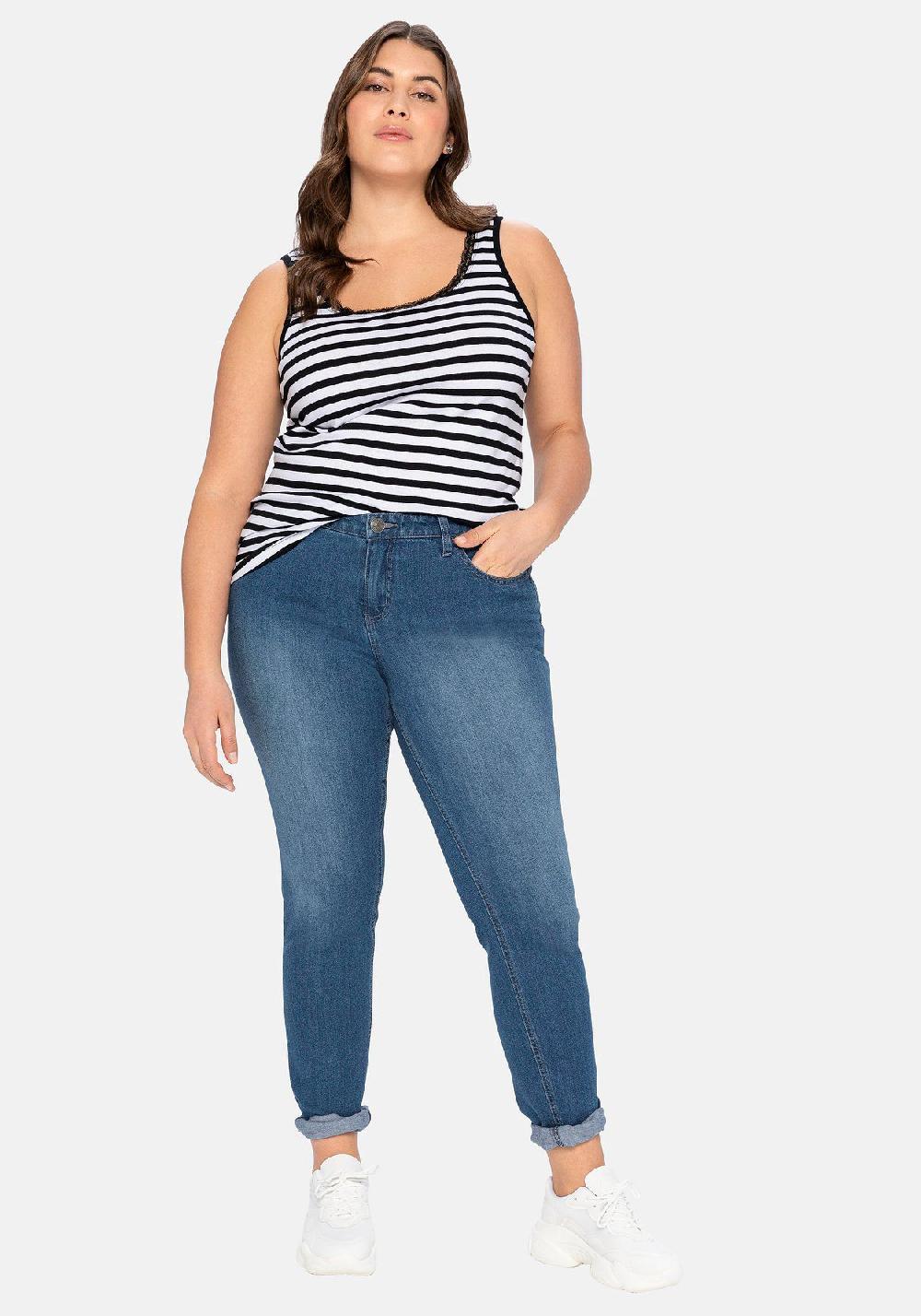 sheego Jeans in schmaler Form Fabrikpreis