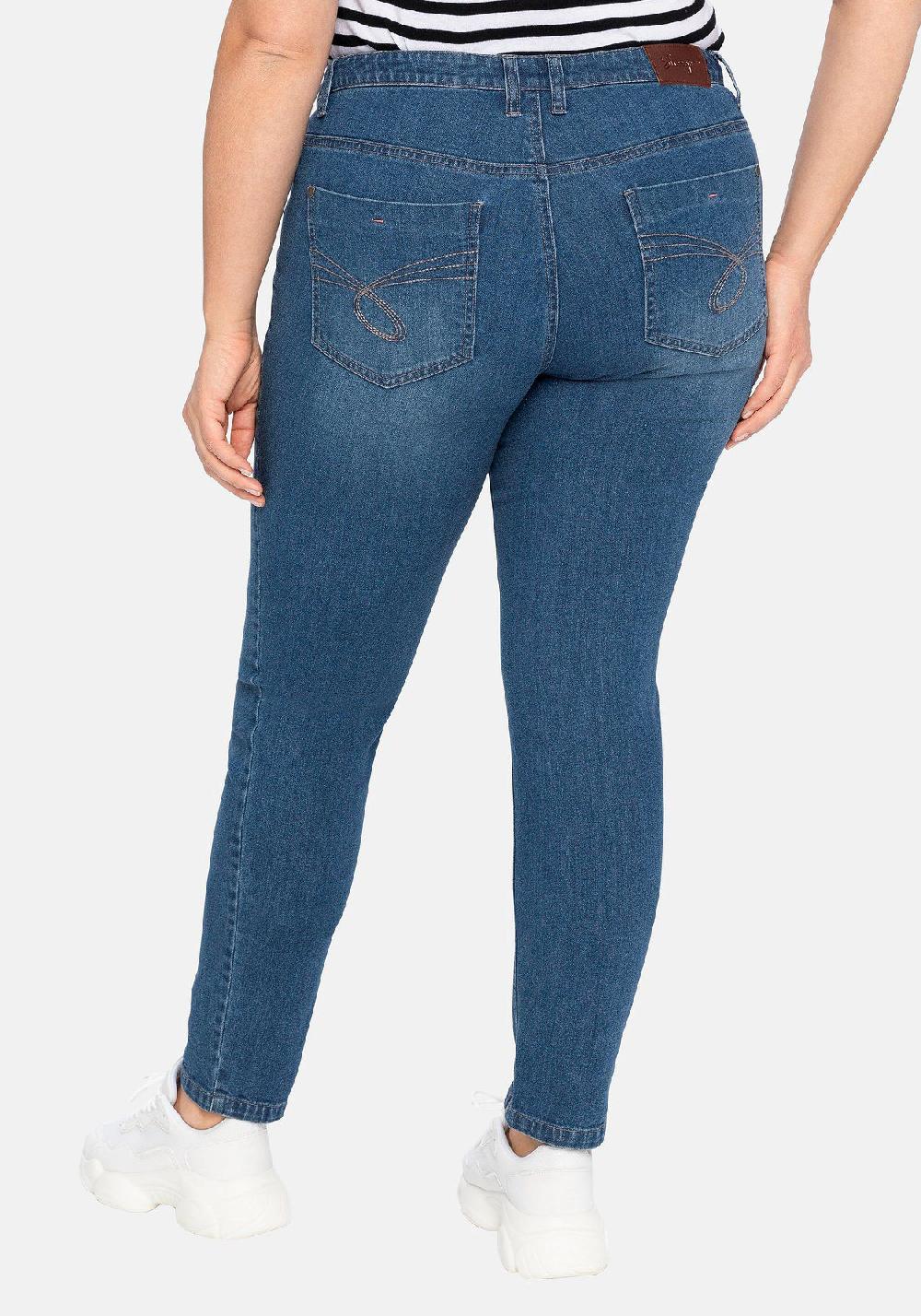 sheego Jeans in schmaler Form Fabrikpreis