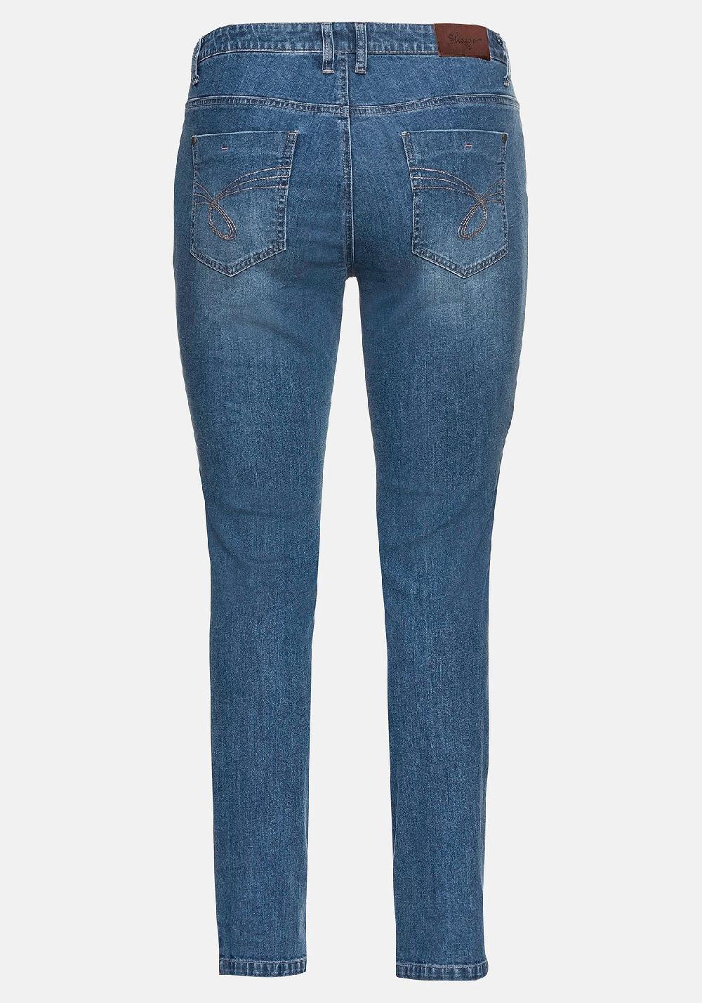 sheego Jeans in schmaler Form Fabrikpreis