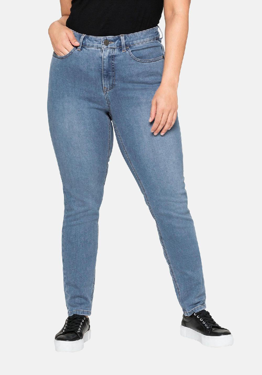 sheego Jeans Super elastisches Power-Stretch-Material Sonderangebot