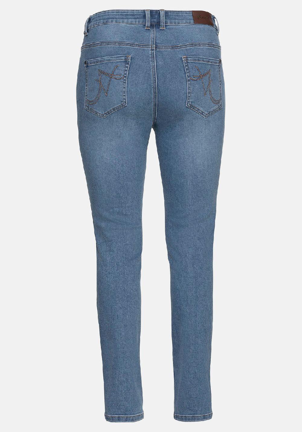 sheego Jeans Super elastisches Power-Stretch-Material Sonderangebot