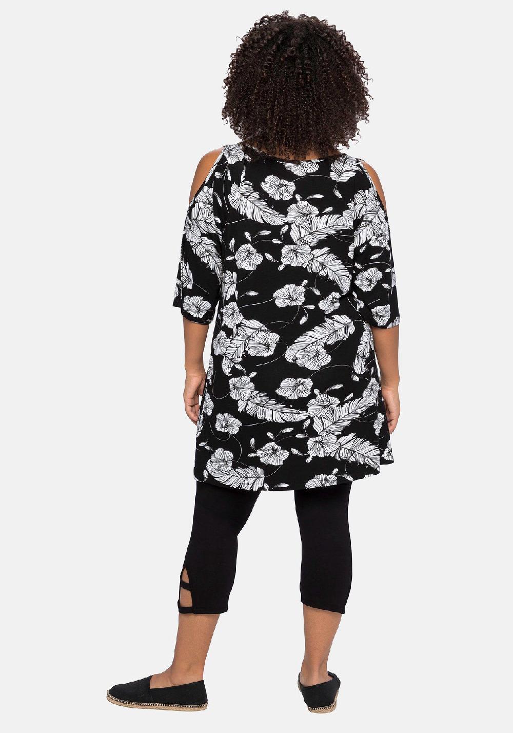 sheego Strandshirt und Leggings im Set mit Caprileggings Rabatt