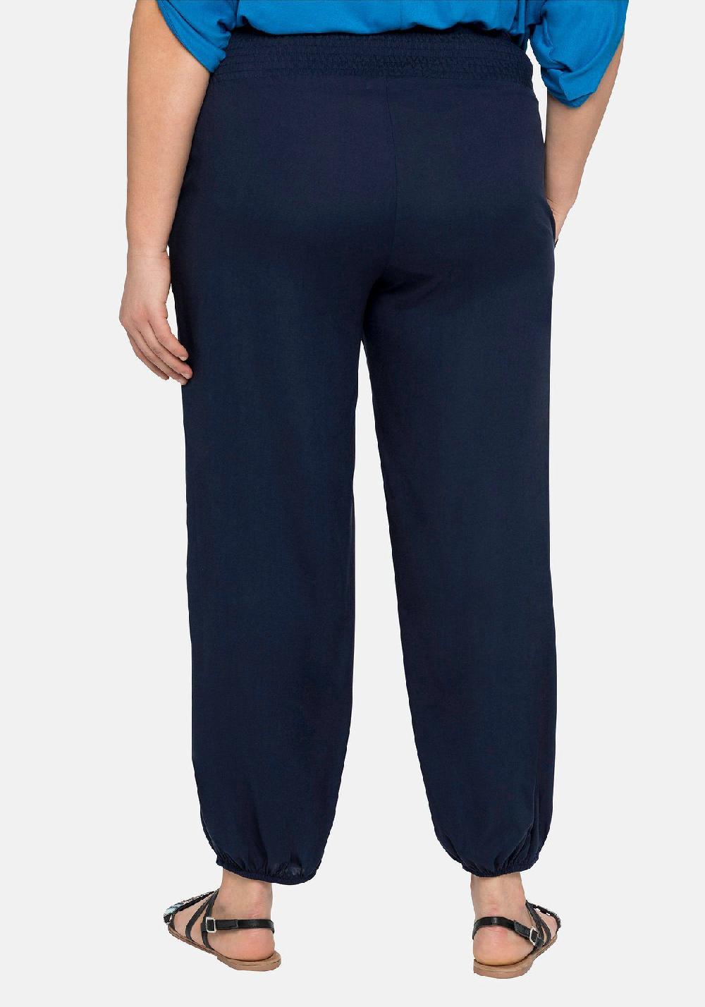 sheego Strandhose mit breitem elastischen Bund Begrenztes Angebot