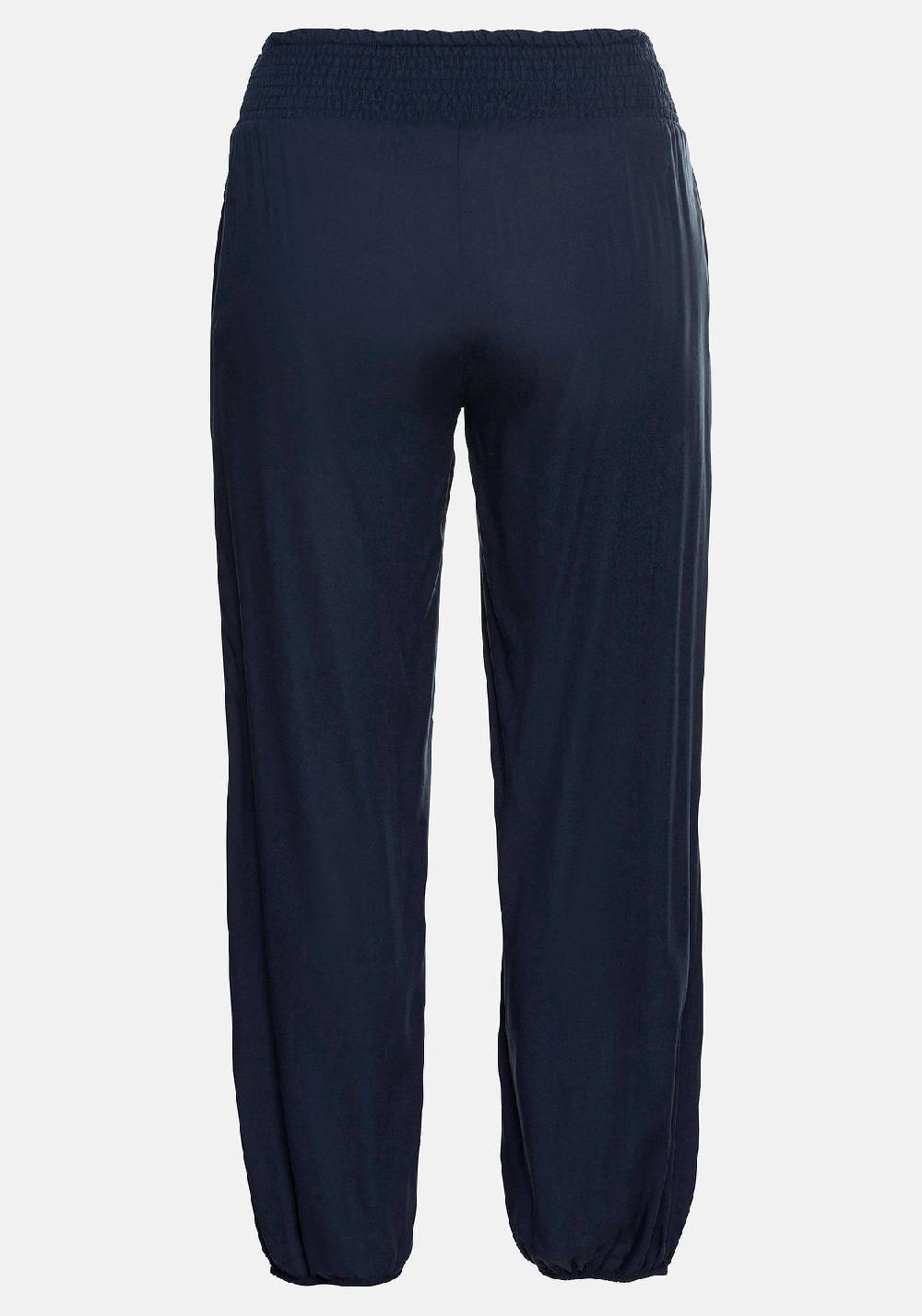 sheego Strandhose mit breitem elastischen Bund Begrenztes Angebot