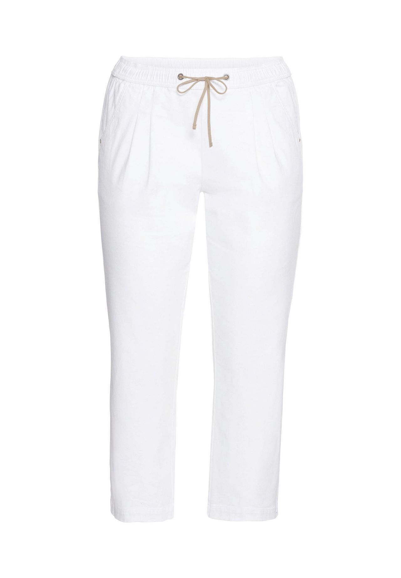 sheego Joggpants mit dehnbarem Bund und Bindeband Black Friday