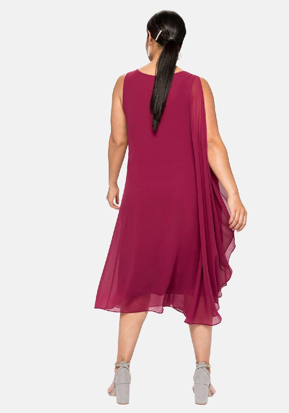 sheego Kleid in figurumspielender Passform Weihnachtsangebot