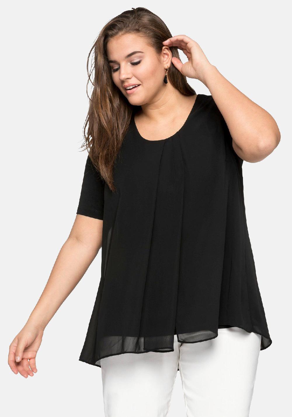 sheego Blusenshirt im Lagenlook Valentinstagsangebot