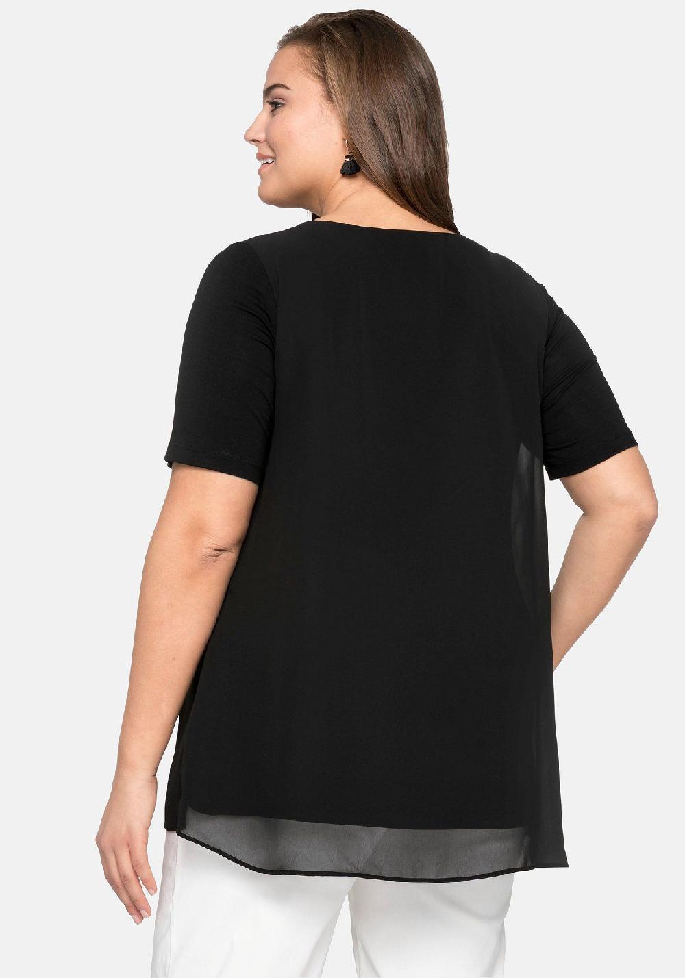 sheego Blusenshirt im Lagenlook Valentinstagsangebot