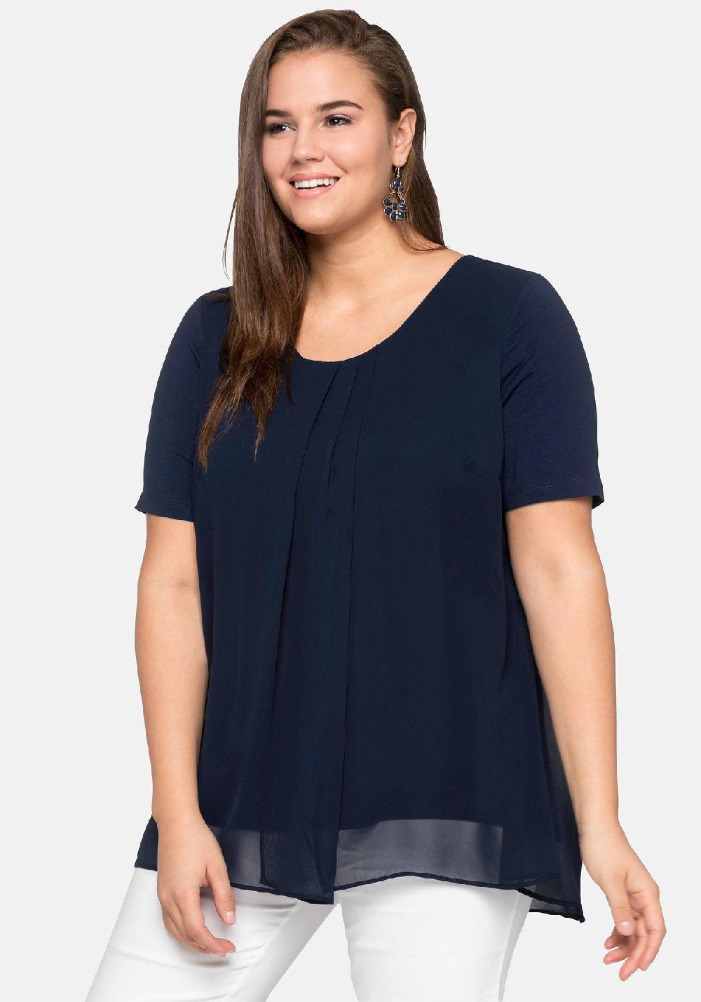 sheego Blusenshirt im Lagenlook Jubiläumsangebot