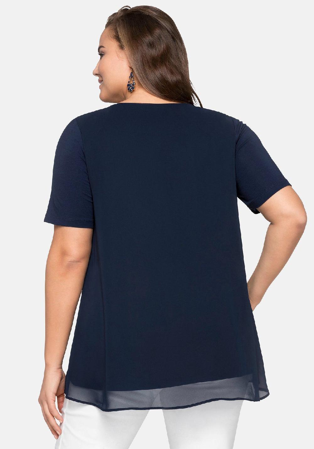 sheego Blusenshirt im Lagenlook Jubiläumsangebot