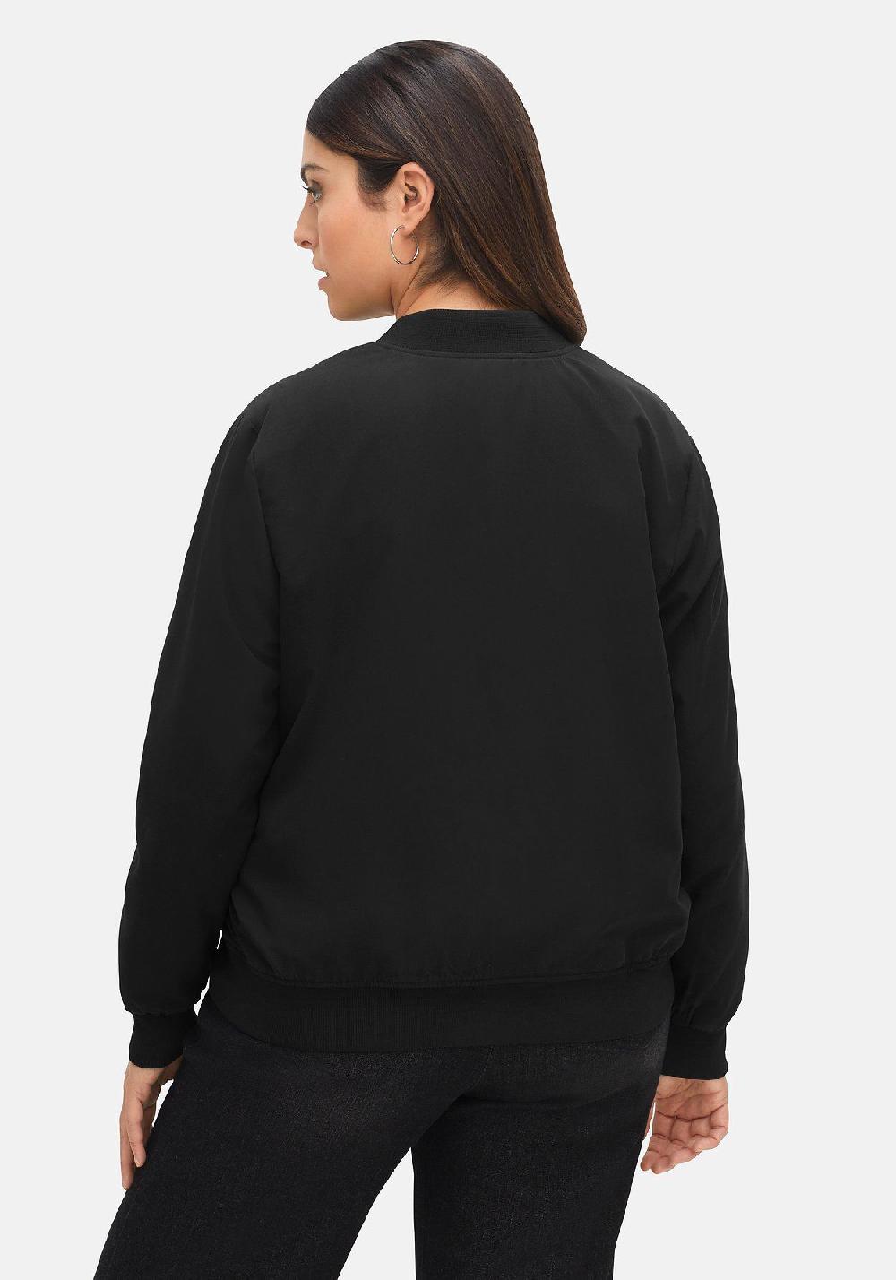sheego Blouson mit Rippbündchen und Reißverschluss Saisonale Angebote
