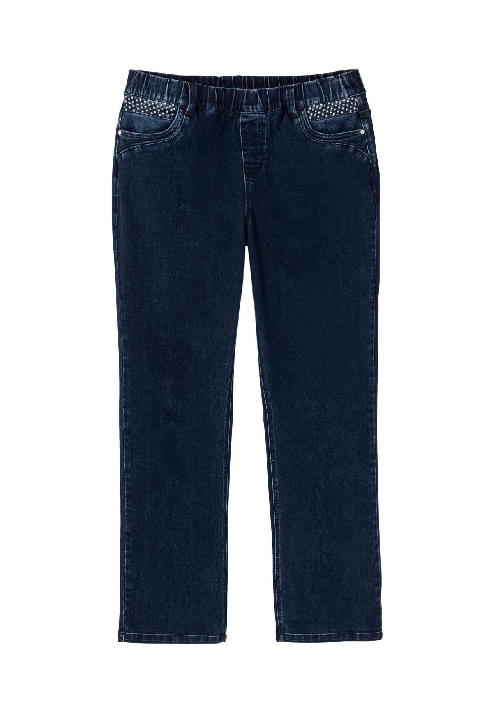 sheego Gerade Jeans mit Powernetz-Einsatz Super Sparpreis