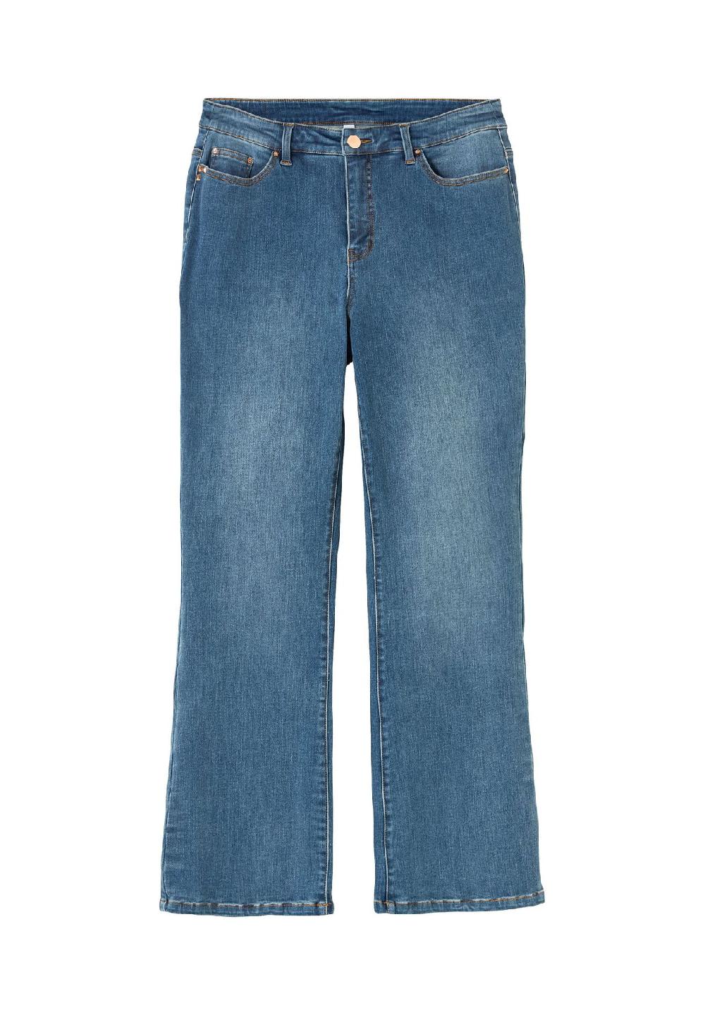 sheego Bootcut Stretch-Jeans mit Bodyforming-Effekt mit Bodyforming-Effekt