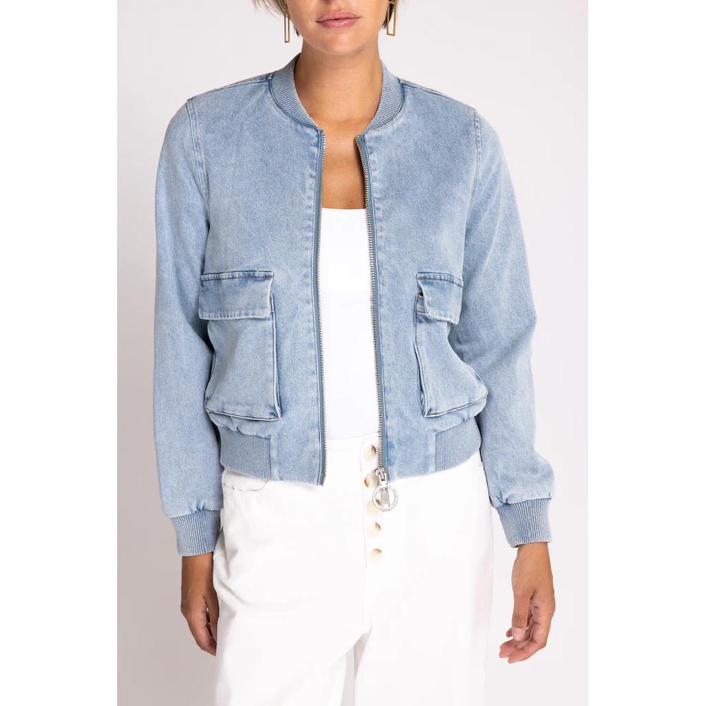 Zhrill Blouson in Unifarbe Outlet