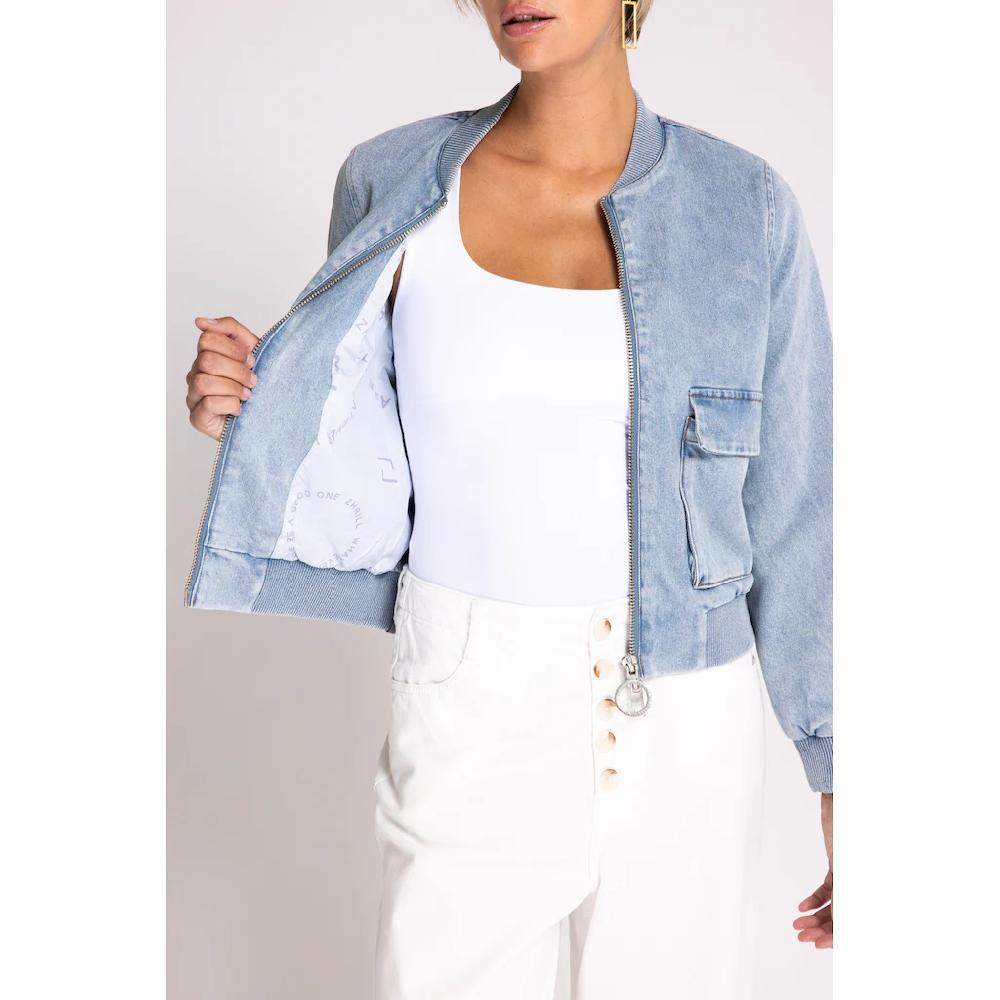 Zhrill Blouson in Unifarbe Outlet