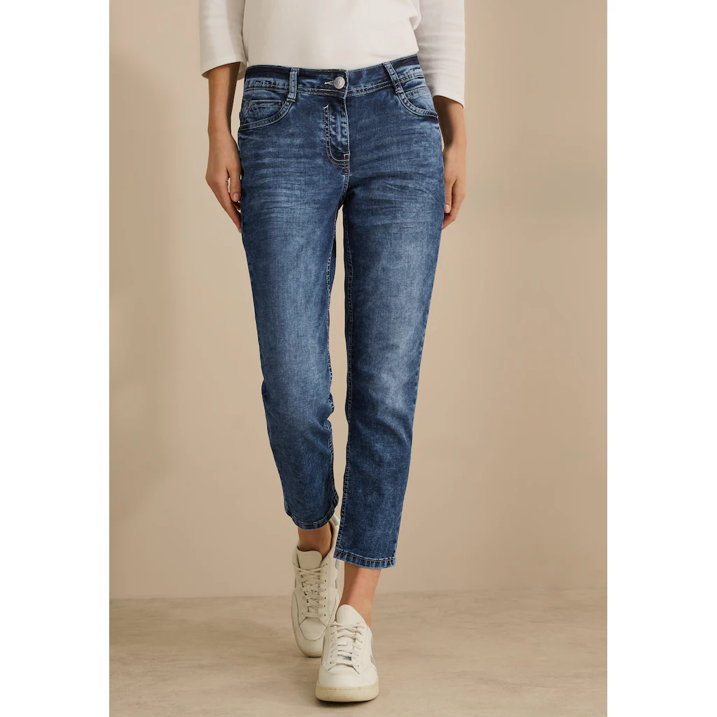 STREET ONE Slim-fit-Jeans aus Baumwolle mit Stretchanteil Hotsell