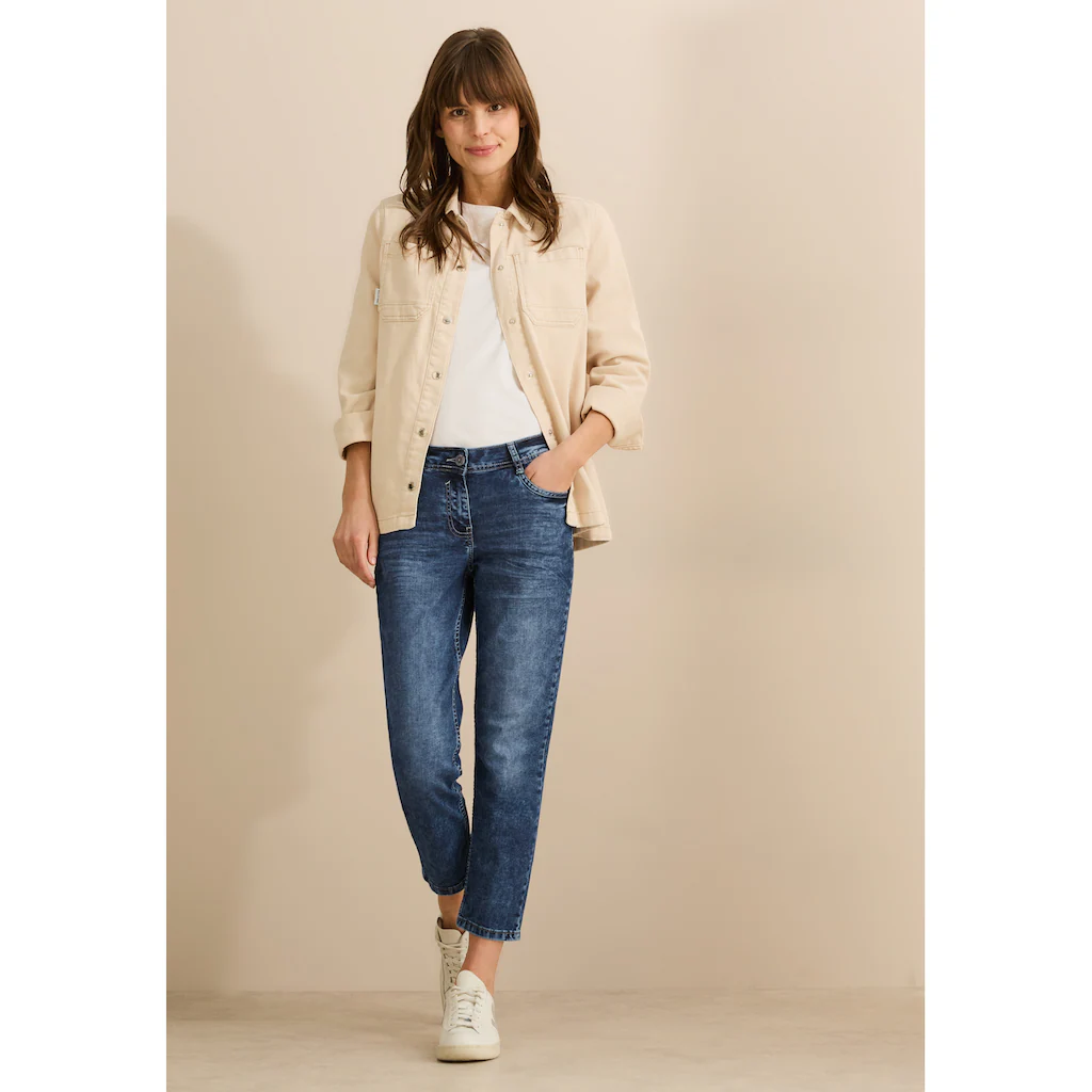 STREET ONE Slim-fit-Jeans aus Baumwolle mit Stretchanteil Hotsell