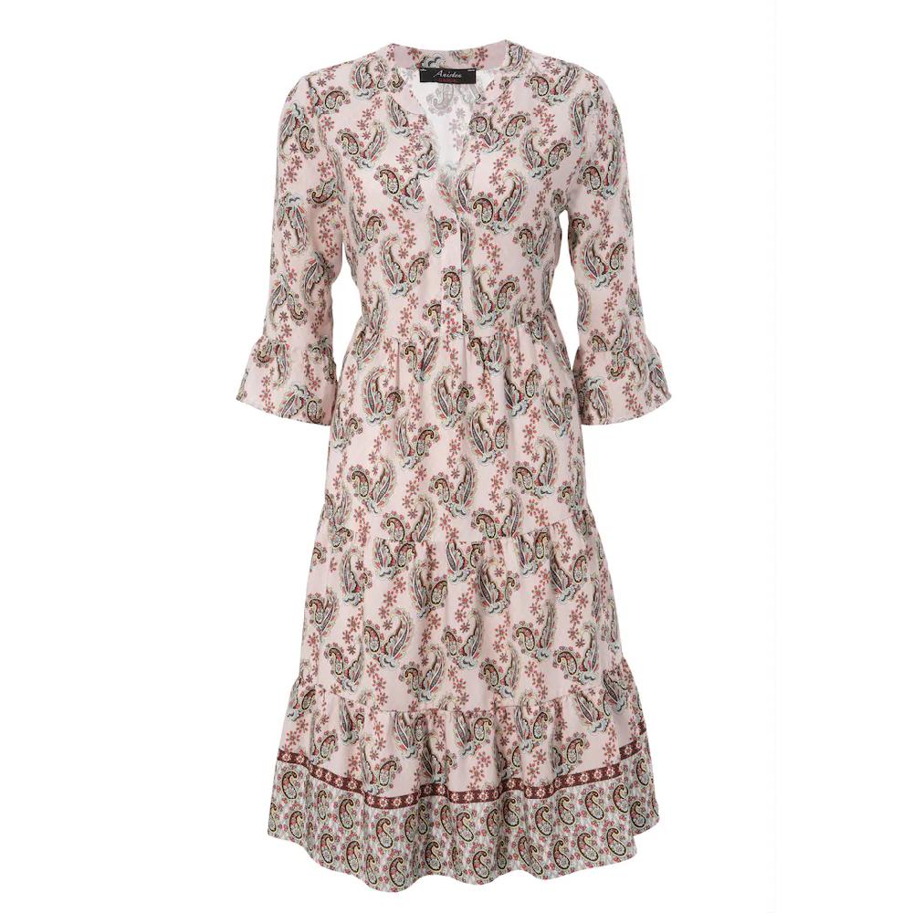 Aniston CASUAL Tunikakleid mit verspielten Paisley-Druck Günstiger Verkauf