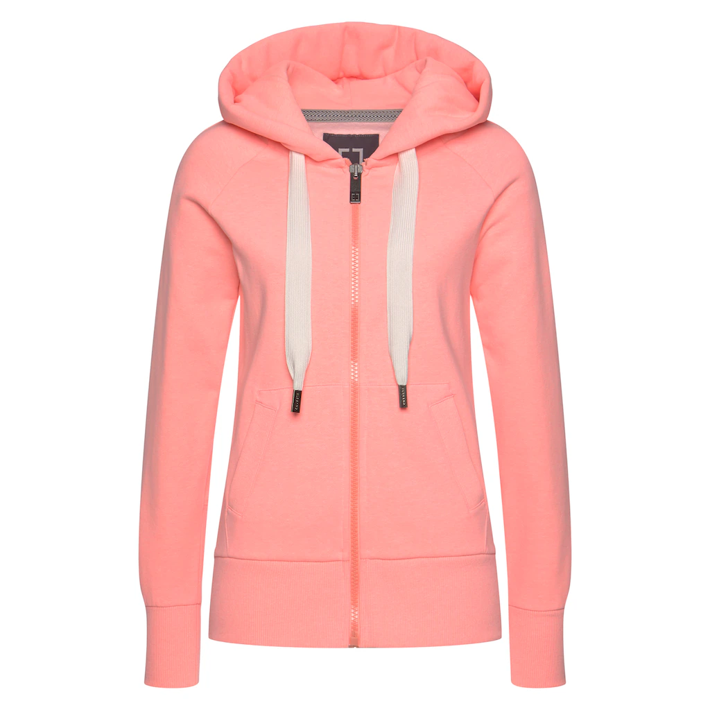 Elbsand Kapuzensweatjacke »Kelda« mit Logoprint und Taschen Freizeitjacke sportlich-casual Fabrikverkauf