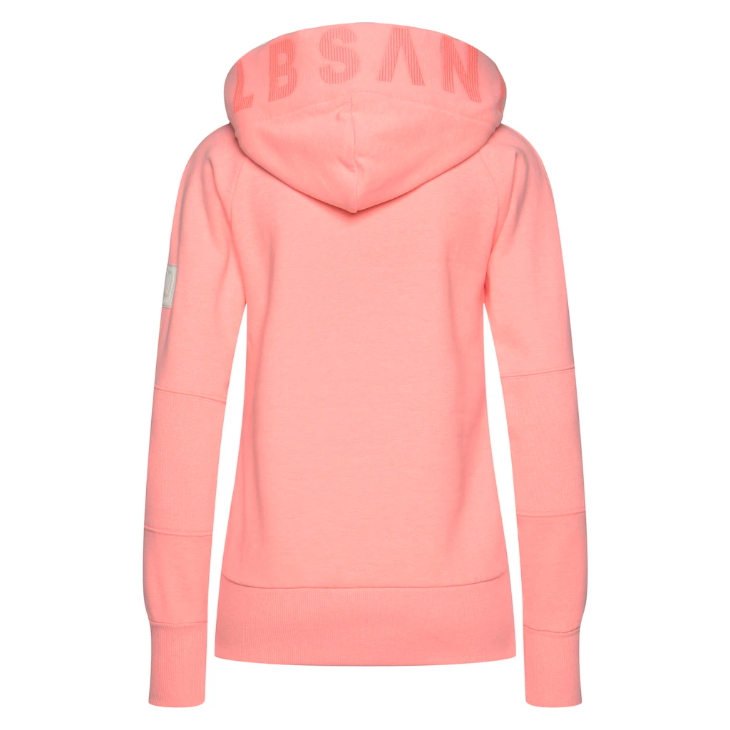 Elbsand Kapuzensweatjacke »Kelda« mit Logoprint und Taschen Freizeitjacke sportlich-casual Fabrikverkauf