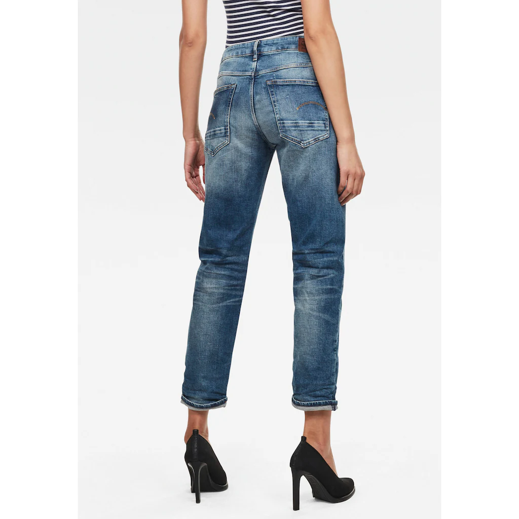 G-STAR Boyfriend-Jeans »Kate Boyfriend« mit authentischen Used Effekten Sonderangebot