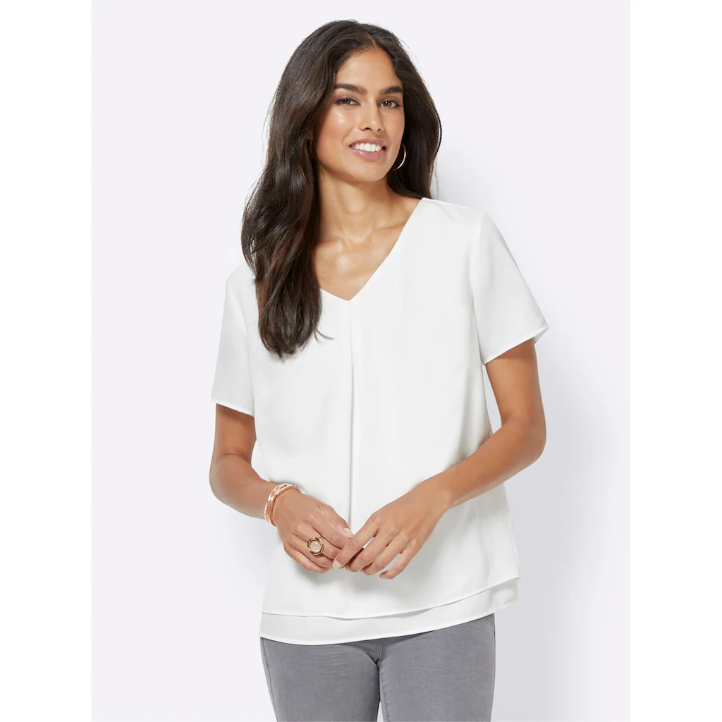 Alessa W. Georgettebluse Großer Ausverkauf