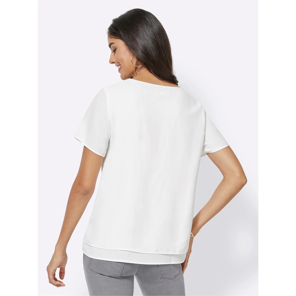 Alessa W. Georgettebluse Großer Ausverkauf