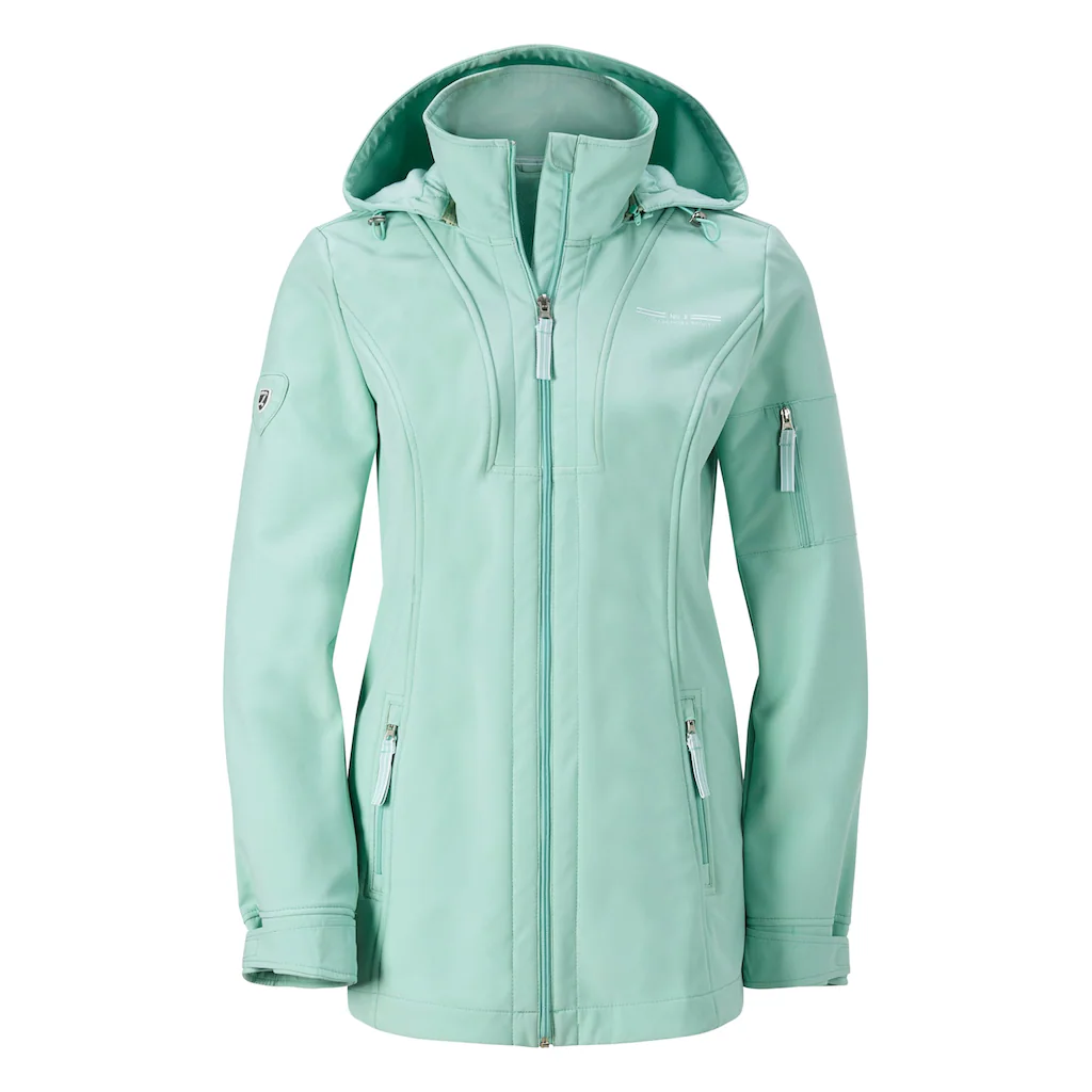 Casual Looks Softshelljacke mit Kapuze Jubiläumsangebot