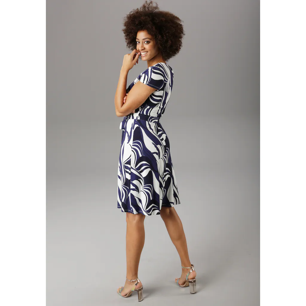 Aniston SELECTED Sommerkleid mit grafischem Druck Exklusive Angebote