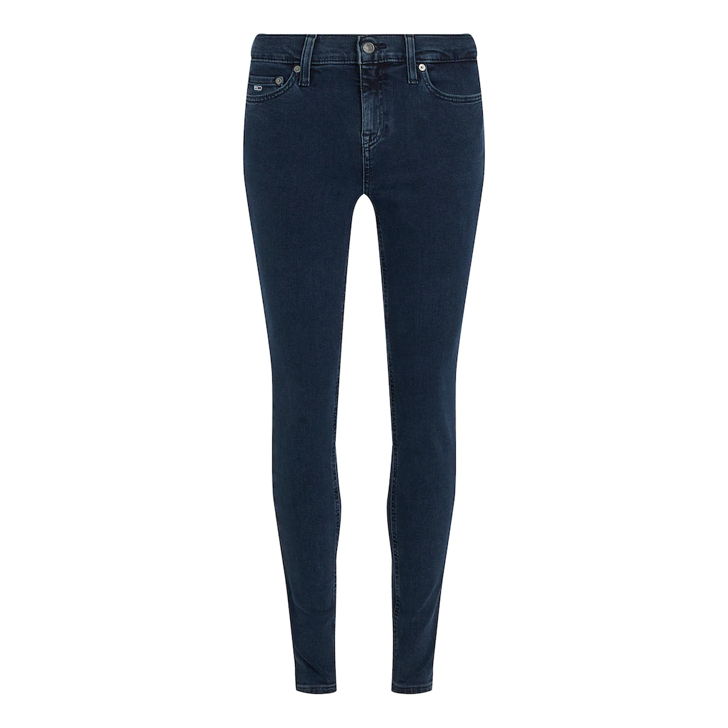 Tommy Jeans Skinny-fit-Jeans »Nora Mid Rise Skinny Fit« mit Waschung mit Logo-Badge Saisonale Angebote