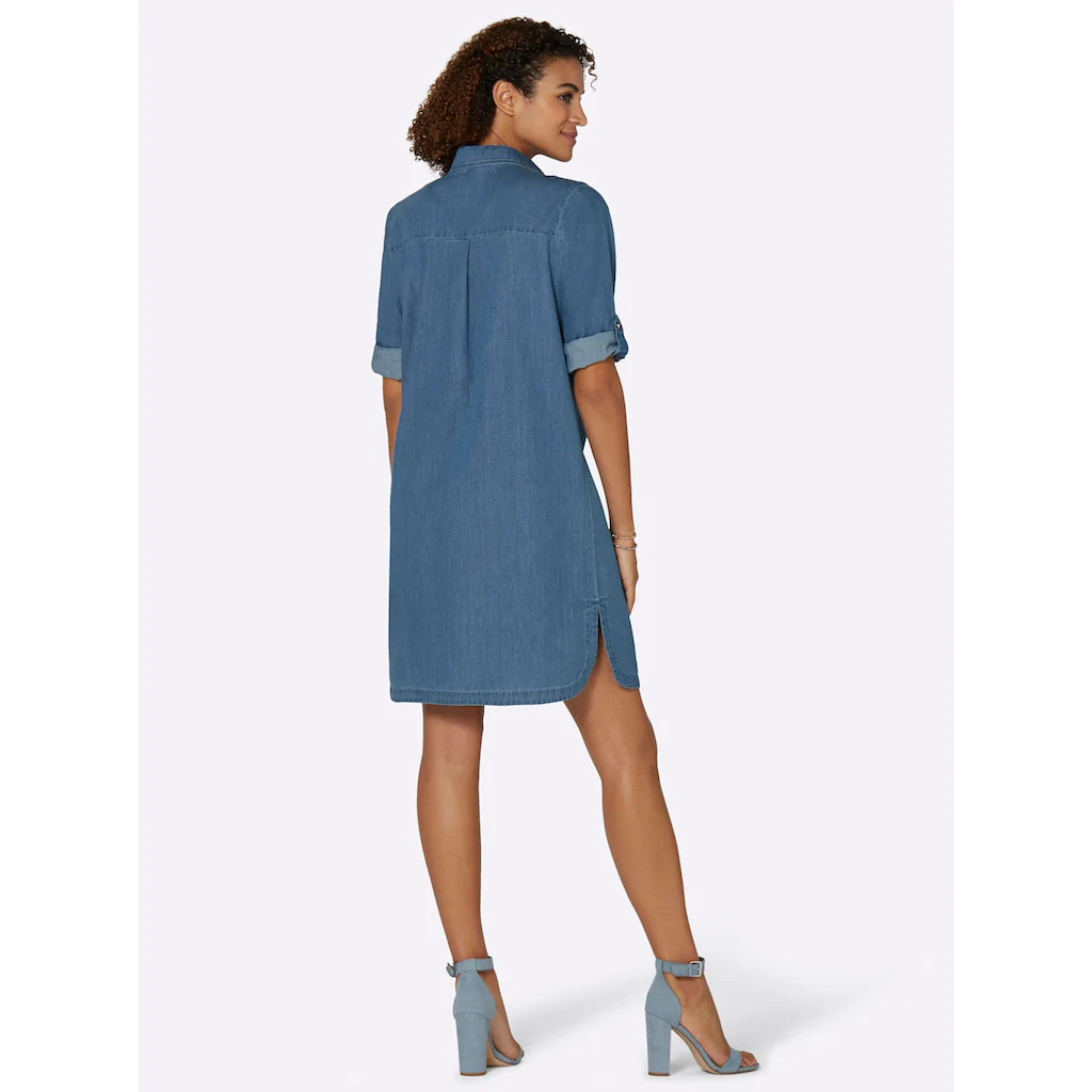 Casual Looks Jeanskleid »Jeans-Kleid« Tägliche Deals