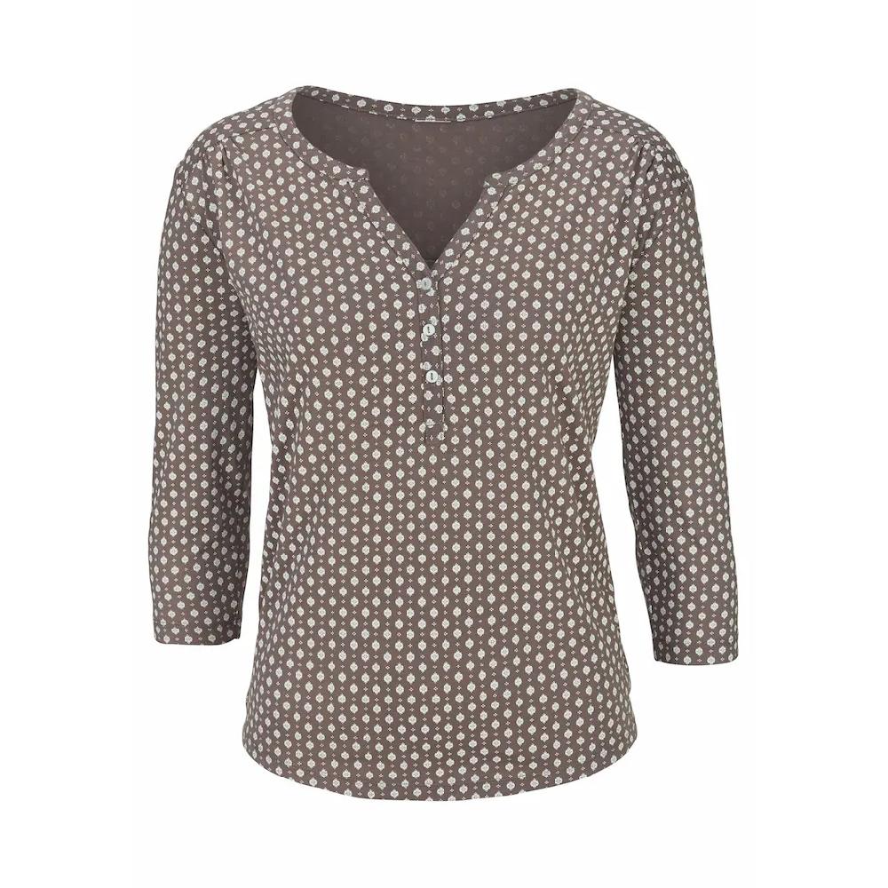 LASCANA Blusenshirt »mit Knopfleiste« aus pflegeleichter Qualität mit Viskose Letzte 2 Tage