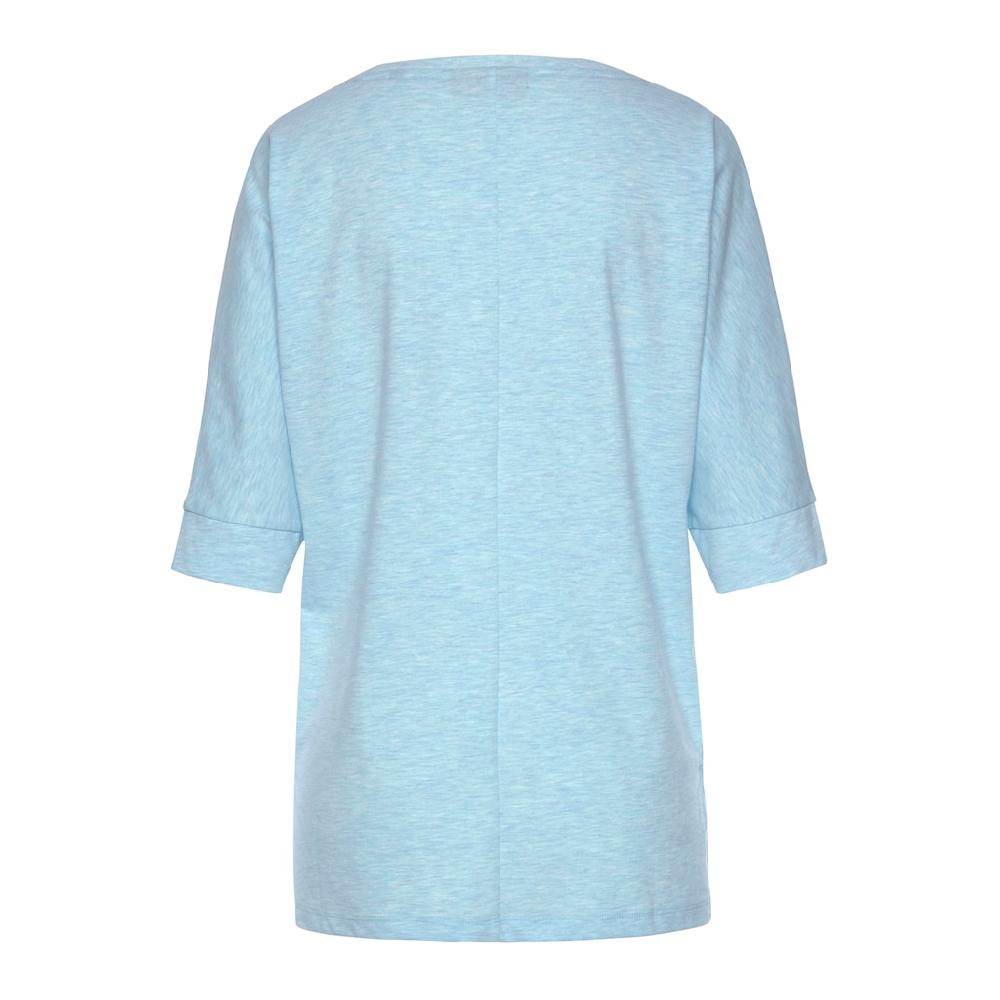 Elbsand Rundhals-Shirt »Iduna« mit Logodruck Baumwoll-Mix lockere Passform Zeitbegrenzte Promotion