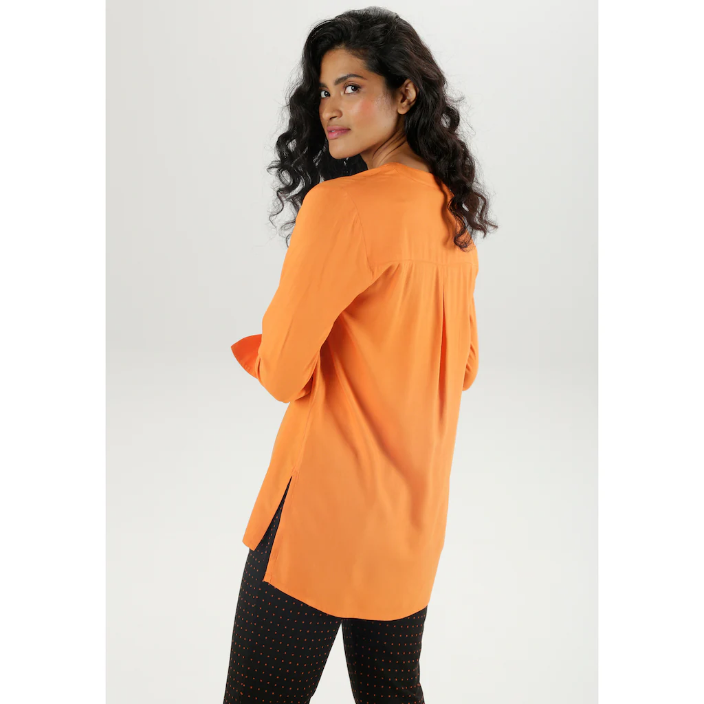 Aniston SELECTED Longbluse mit extra-langen Manschetten Super Rabatt