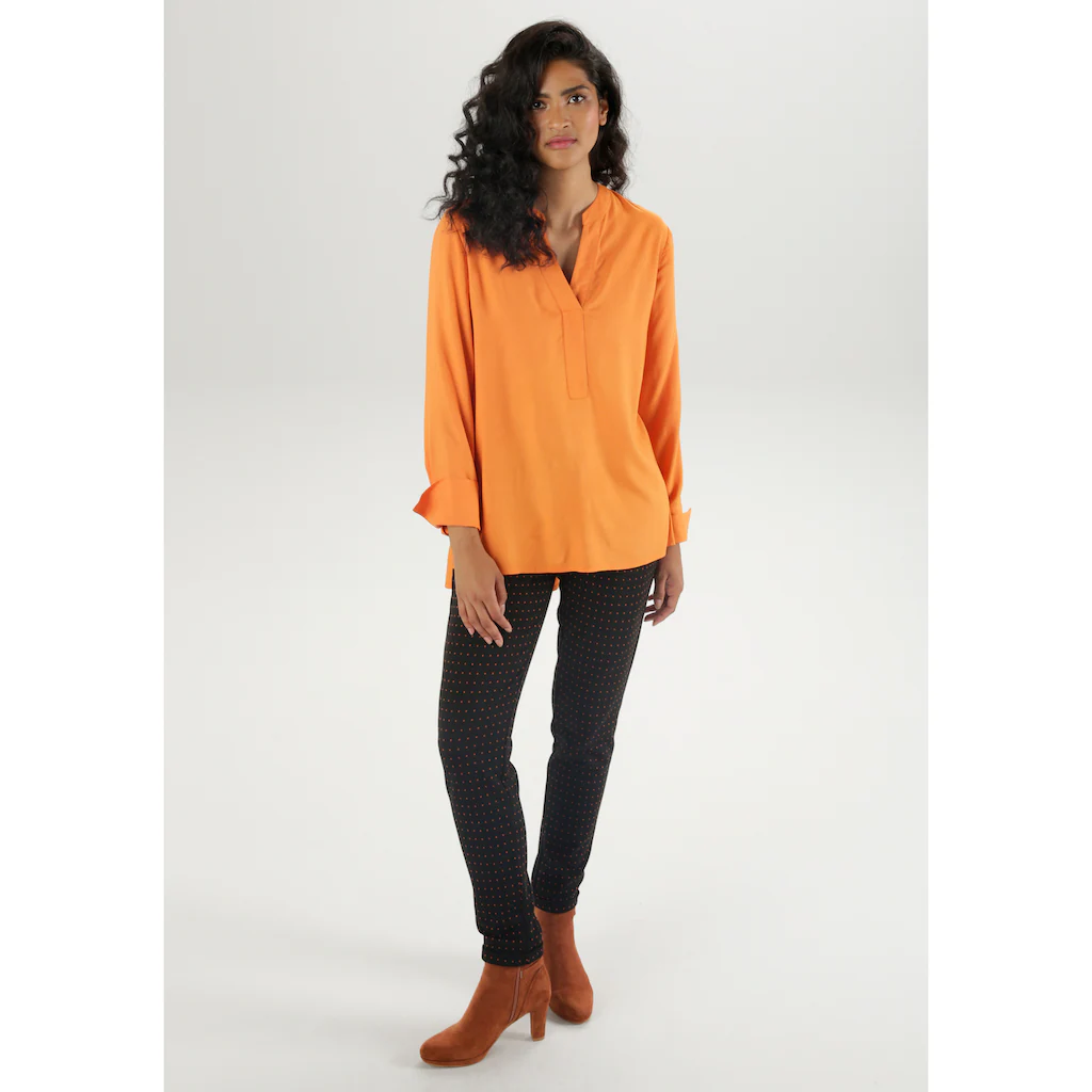 Aniston SELECTED Longbluse mit extra-langen Manschetten Super Rabatt