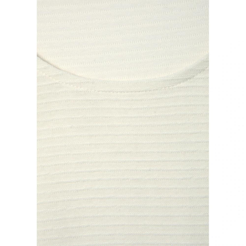 LASCANA Langarmshirt »mit Streifenstruktur« aus weicher Baumwoll-Qualität 50% Rabatt mit kostenlosem Versand